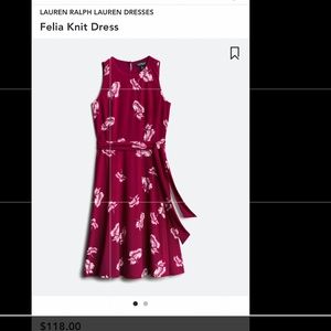 SOLD Ralph Lauren Dress NWT